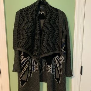 Line Cardigan Sweater